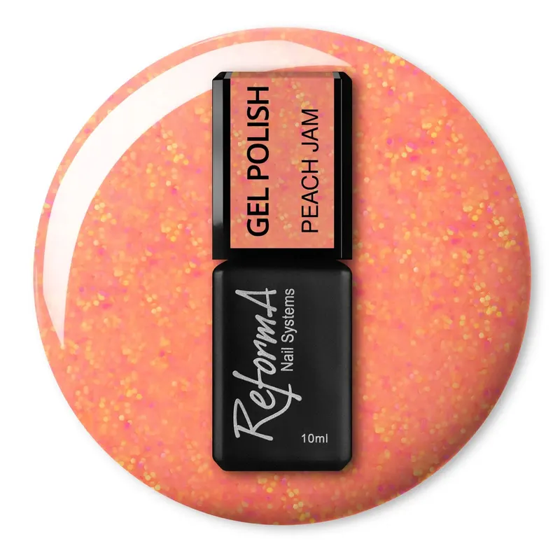 Lakier Hybrydowy - GP Peach Jam, 10 ml