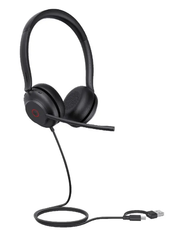 Yealink Słuchawki UH35 Dual Teams USB-C/A 1308163