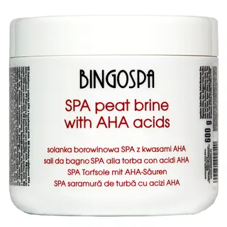 Solanka borowinowa SPA z kwasami AHA BINGOSPA