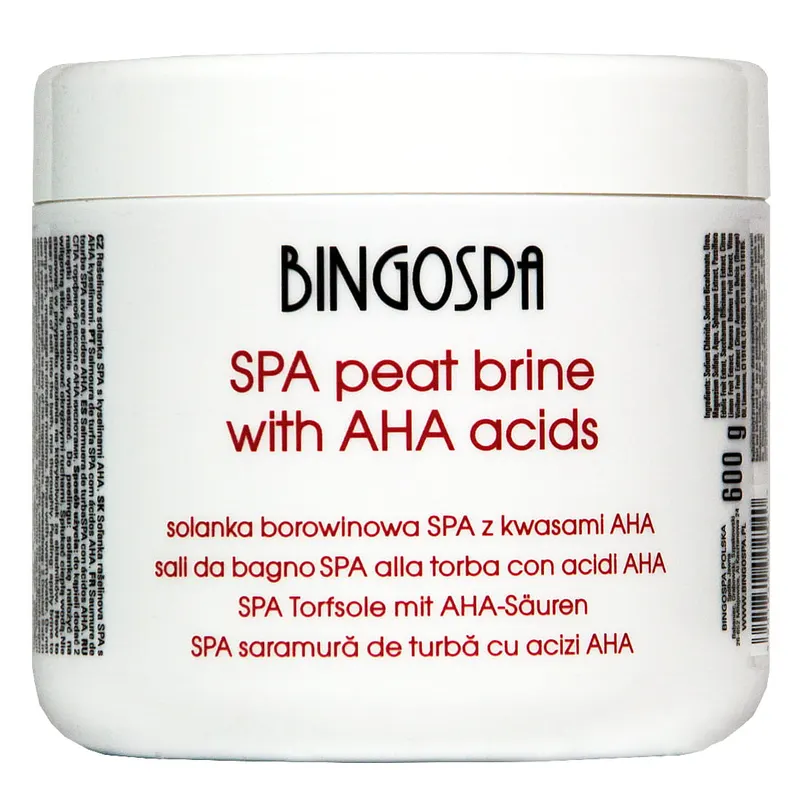 Solanka borowinowa SPA z kwasami AHA BINGOSPA