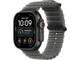 Smartwatch APPLE Watch Ultra 4 GPS + Cellular, koperta 49mm z tytanu w kolorze czarnym, pasek Ocean półprzezroczystej czerni MJAY4QP/A