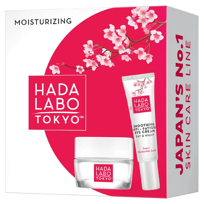 Zestaw Hada Labo Tokyo White Krem do twarzy z Super Hyaluronic Acid™ 50 ml i Krem pod oczy 15 ml