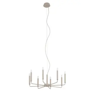 Lampa wisząca żyrandol ORTO beżowy 8xE14 12525 Nowodvorski