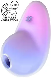 Satisfyer Pixie Dust Clitoral Stimulator Violet Pink