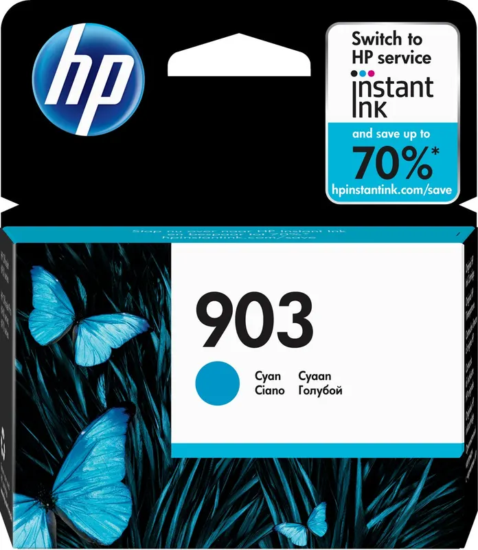 Oryginalny błękitny wkład atramentowy HP 903