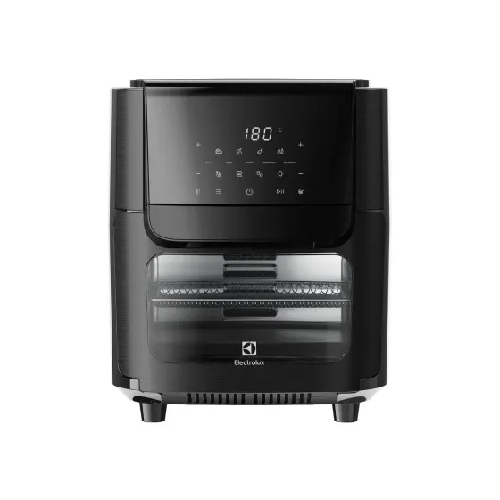 Frytkownica beztłuszczowa Electrolux 800 EAF12B - duża pojemność, 12 l, czarna