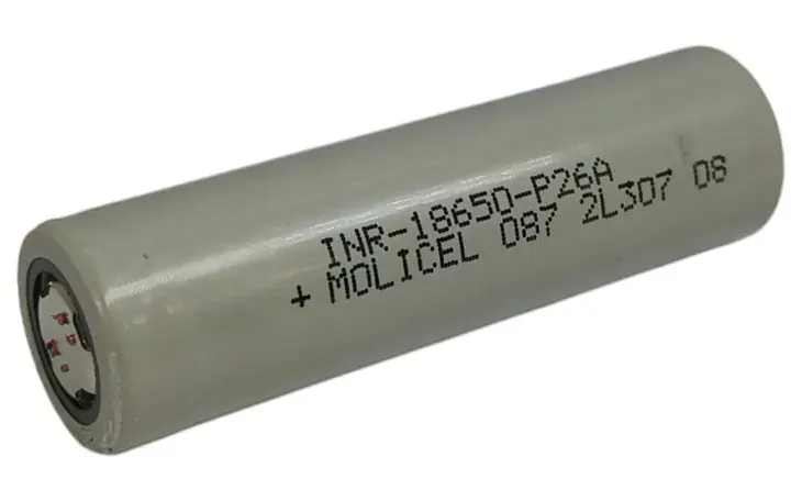 Akumulator Ogniwo Molicel INR 18650 P26A 2600mAh 35A 3,6V Li-ion