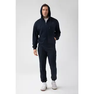 Granatowa bluza rozpinana męska TW BASIC HOODIE ZIP 181 M NAVY - S