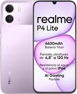 Smartfon Realme P4 Lite 4 Gb 64 Gb 4G (lte) Fioletowy