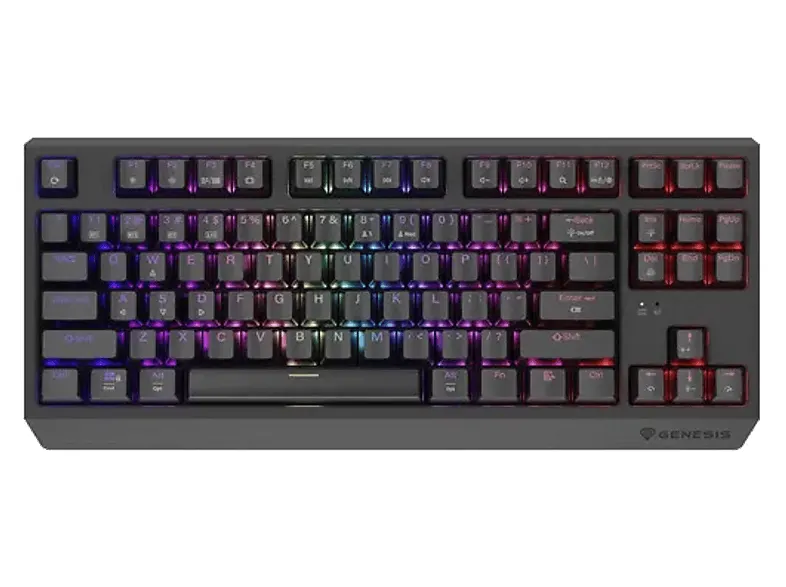 Klawiatura GENESIS Thor 230 TKL Outemu Silent Lemon Czarny