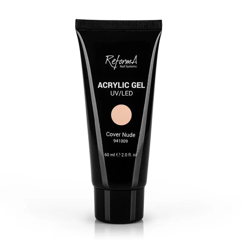 Acrylic Gel - Cover Nude, akrylożel, naturalny, beżowy, cielisty, 60 ml