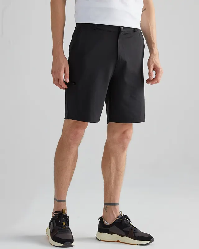 Gant Szorty Męskie Z Nadrukiem Regular Fit Czarne