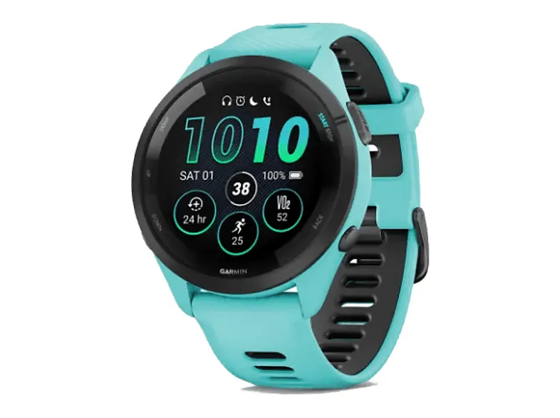 Smartwatch GARMIN Forerunner 265 Turkusowo-szary 010-02810-12