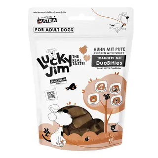 Lucky Jim DuoBities - Kurczak z indykiem, 70 g