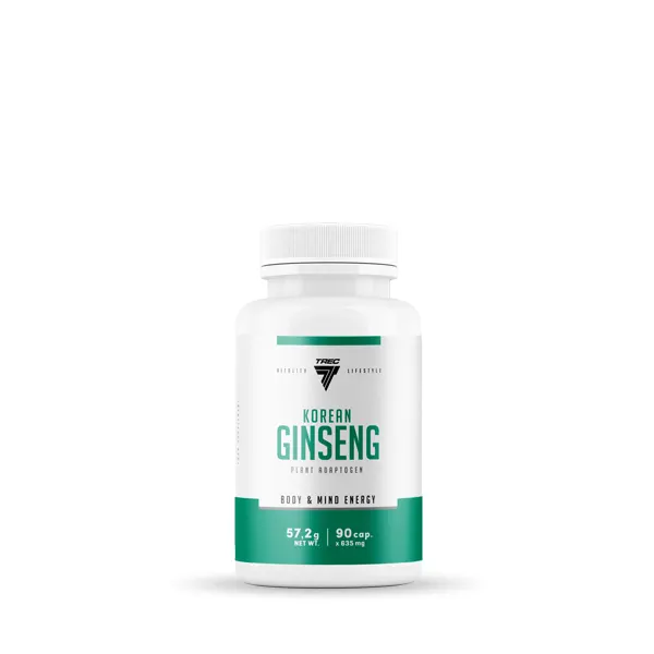 KOREAN GINSENG - żeń-szeń koreański w kapsułkach - 90 kaps.