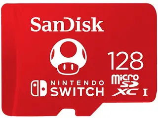 Karta pamięci SANDISK Nintendo Switch microSDXC 128GB 100/90 MB/s SDSQXAO-128G-GNCZN