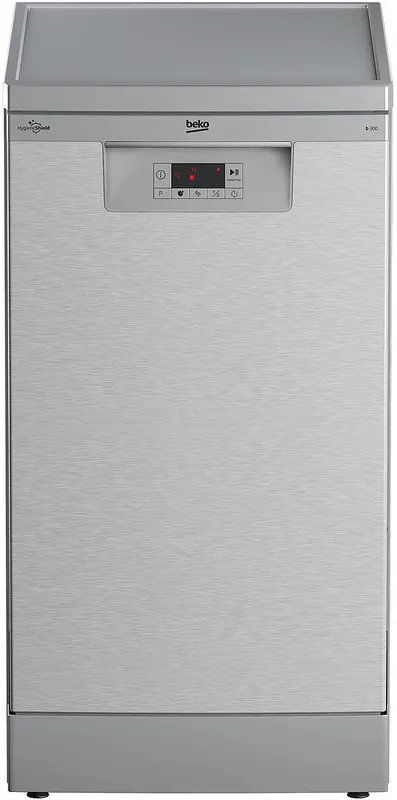 Zmywarka Beko BDFS15020X HygieneIntense Quick&amp;Shine Regulacja koszy 45 cm
