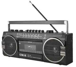 Radio Odtwarzacz kasetowy RETRO Jamnik SD AUX RADIO FM AM
