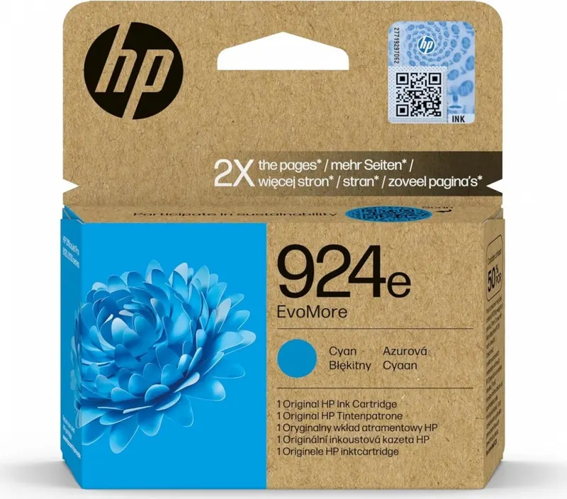 HP Tusz 924e Cyan 4K0U7NE