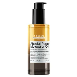 Loreal Professionnel Absolut Repair Molecular Oil Dwufazowy Olejek do Włosów Zniszczonych 90ml