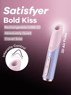 Satisfyer Bold Kiss Air Pulse Vibrator