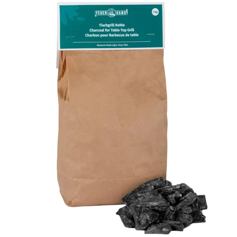 Feuerhand Charcoal for Table Top Grill, węgiel do grilla stołowego
