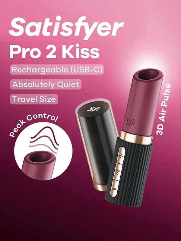 Satisfyer Pro 2 Kiss Air Pulse Vibrator
