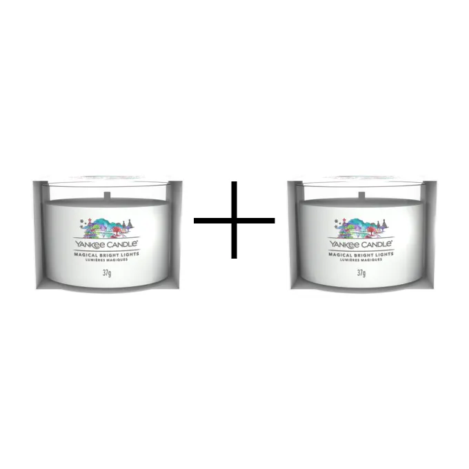 Yankee Candle Świeca Mini Magical Bright Lights 1+1