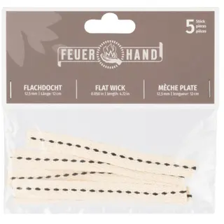 Feuerhand Flat Wick 12 cm for 276, knot, 5 szt.