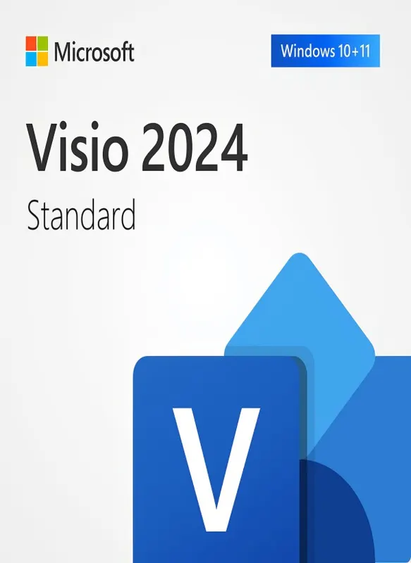 Microsoft Visio 2024 Standard - program do diagramów i schematów