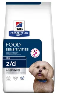 HILL'S Prescription Diet Food Sensitivites Mini z/d Canine - sucha karma dla psa - 1 kg
