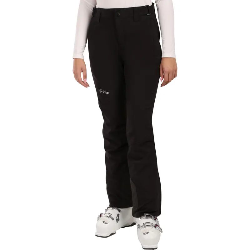 Kilpi Rhea, spodnie narciarskie, plus size, damskie, czarne