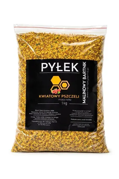 Pyłek Pszczeli Kwiatowy 1kg, 1000g, Świeże zbiory 2026, Polska pasieka