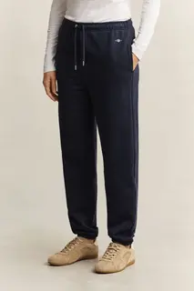 Gant Spodnie Dresowe Damskie Regular Fit Granatowe
