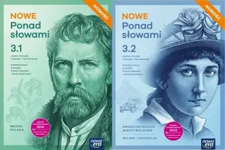 Komplet NOWE Ponad słowami 3 LO i Tech Podręcznik część 1 i 2 ZPiR Nowa Era