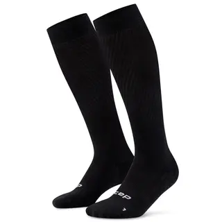 CEP Flight Socks Tall, skarpety biegowe, damskie, czarny