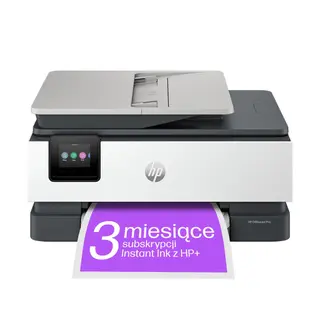 Urządzenie wielofunkcyjne HP OfficeJet Pro 8132e Duplex WiFi, HP+, 3 miesiące Instant Ink