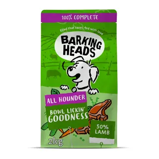Barking Heads All Hounder Chop Lickin', jagnięcina - 2 kg