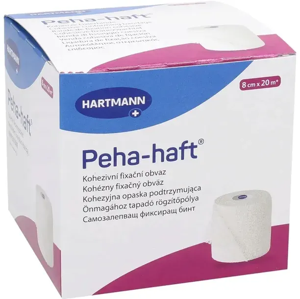 PEHA-HAFT Hartmann latex-free 8cm x 20m 1szt.
