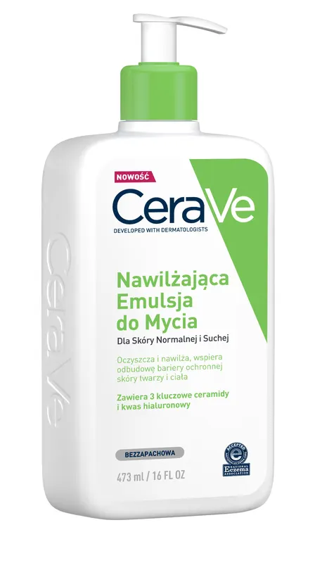 CeraVe Nawilżająca Emulsja do Mycia Ciała 473ml