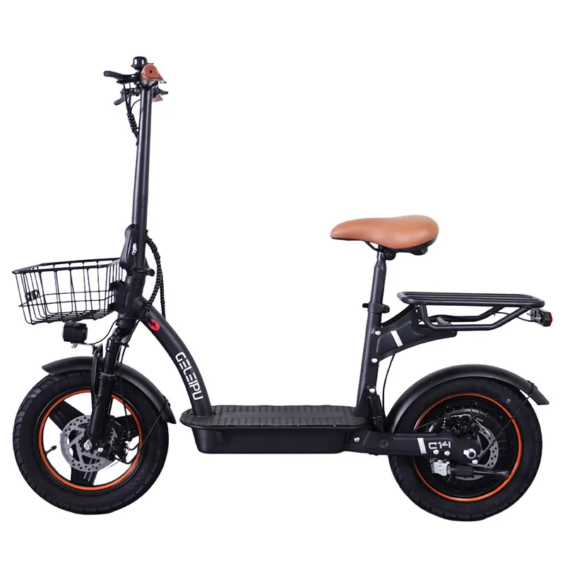 GELEIPU C14 Hulajnoga elektryczna z siedziskiem 500 W 48 V 17,5 Ah 25 km/h