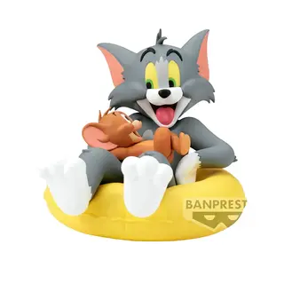 Figurka kolekcjonerska Banpresto Tom & Jerry Enjoy Float 10 cm Żółty PVC