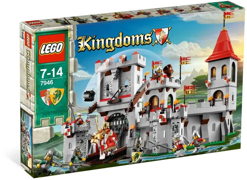 LEGO Kingdoms, Zamek króla, klocki, 7946