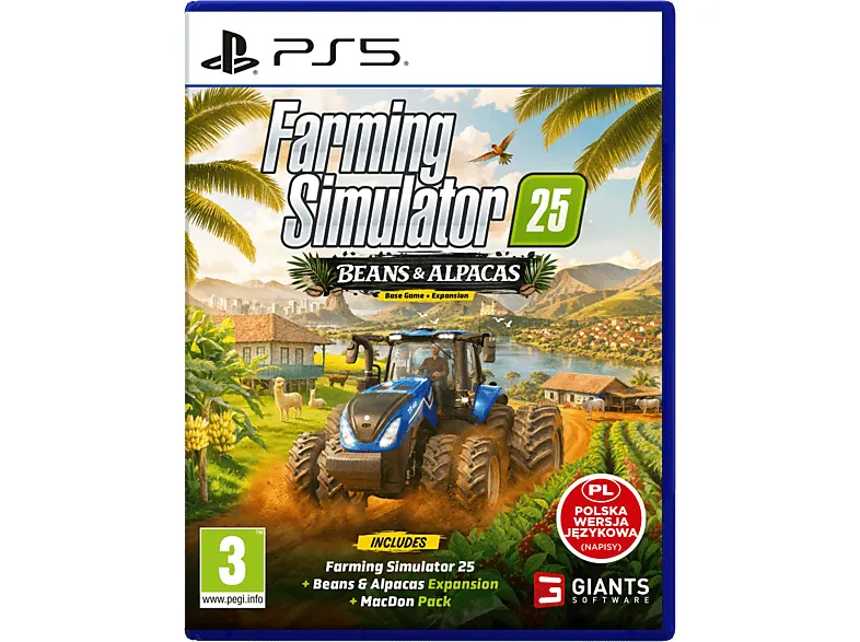 Gra PS5 CENEGA Farming Simulator 25: Beans & Alpacas