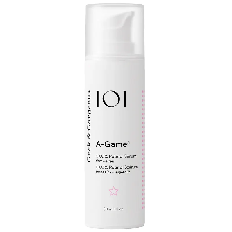 Geek & Gorgeous A-Game 5 Serum do Twarzy 0,05% Retinal 30ml