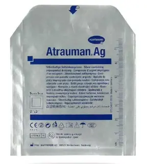 Atrauman Ag 5 cm x 5 cm opatrunek Hartmann 1 szt