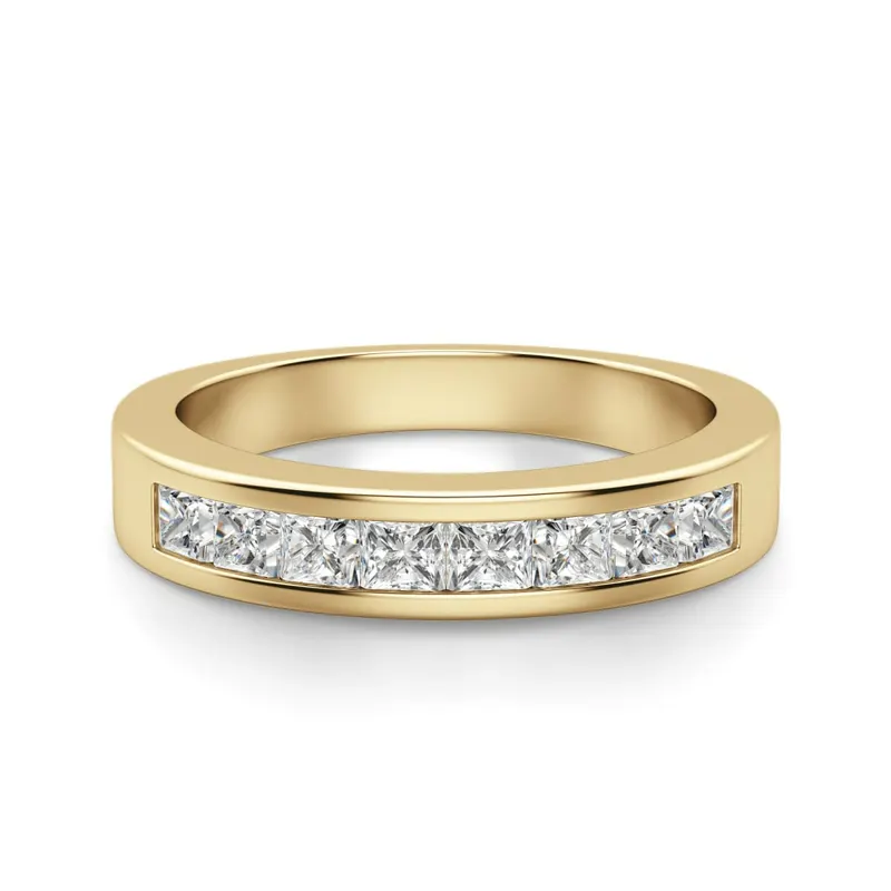 Obrączka Ślubna Kolor Mojego Świata Laboratoryjny Diament 585 Żółte Złoto (14K)