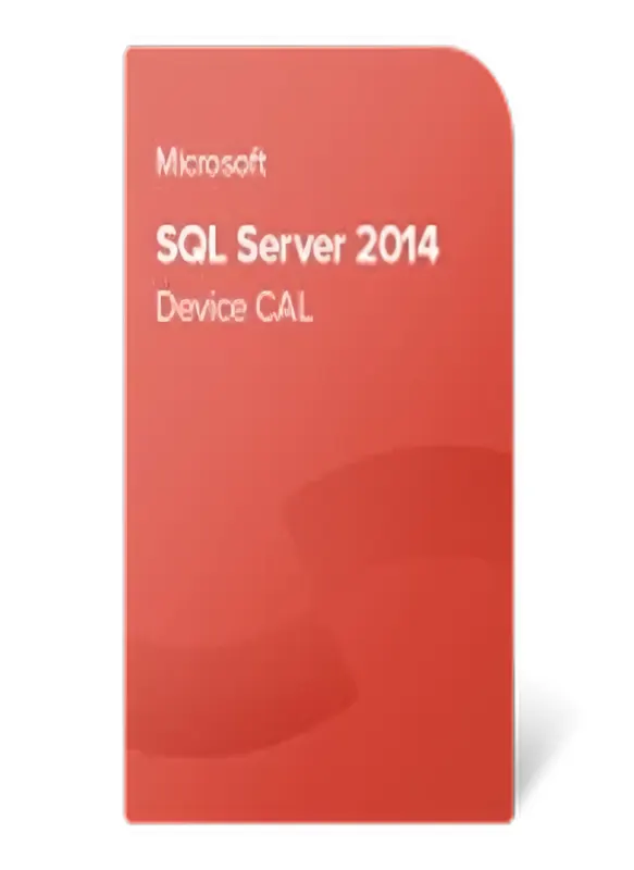 Microsoft SQL Server 2014 Standard 50 Device CAL
