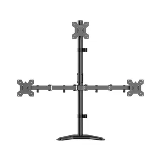 LogiLink Uchwyt na 3 monitory, 17-32 cale, max 10kg na ramie