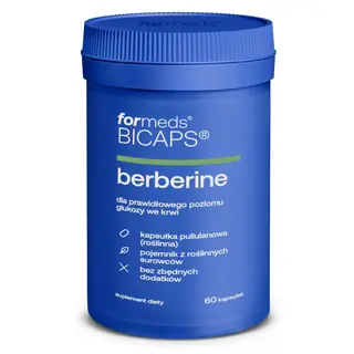 Formeds Bicaps Berberine Suplement Diety 60 Kapsułek